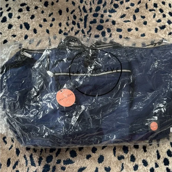 Elegant Navy Blue Tote Bag